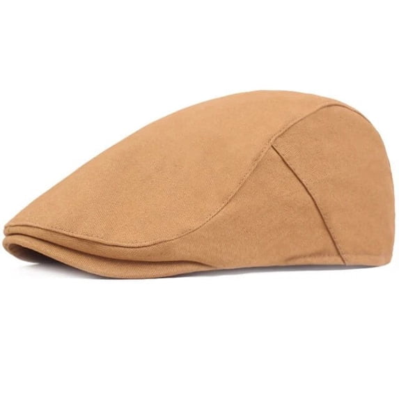 SikaFu Beret Men Women Cap Vintage Artist Painter Hat Solid Plain Adjusted Beret Cap Retro Cotton Beret Hat Newsboy Ivy Flat Cap