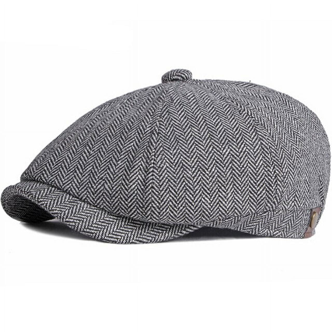 SikaFu Beret Men Women Spring Autumn Hat Flat Octagonal Newsboy Cap ...