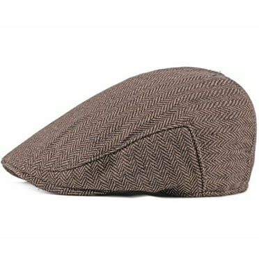 SikaFu Beret Vintage Retro Flat Cap Spring Autumn Cabbie Driver Ivy Cap Artist Painter Cap Casual Duckbill Newsboy Beret Cap Men