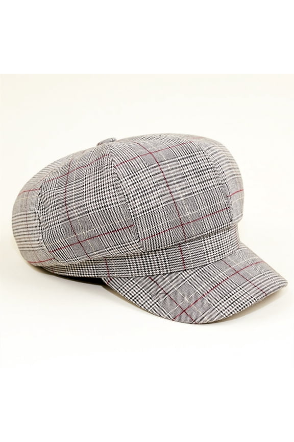 Berets With Artistic And Retro Accents, Plaid Patterns, And Versatile British Octagonal Hats For Men And Women, Fashionable Painter Hats, Duck Tongue Hats, Trendy Trend