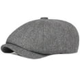 thumbnail image 1 of SikaFu Berets Autumn Winter Wool Hat Men Women Vintage Octagonal Newsboy Cap Male Female Retro Beret Hat Artist Painter Cap Men, 1 of 6