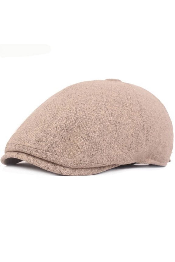 Berets Breathable Cotton Linen Spring Summer Caps for Men Vintage Ivy Newsboy Flat Cap Artist Painter Hat Retro Beret Cap