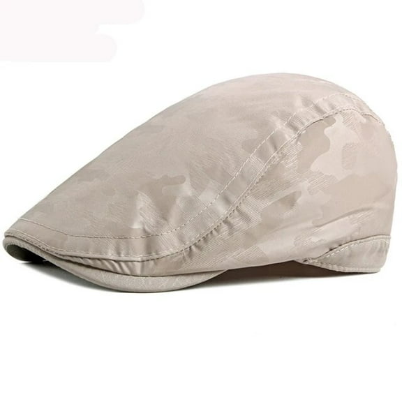 SikaFu Berets Camouflage Newsboy Ivy Flat Cap Men Women Breathable Summer Gastby Beret Cap Adjustable Artist Painter Beret Hat