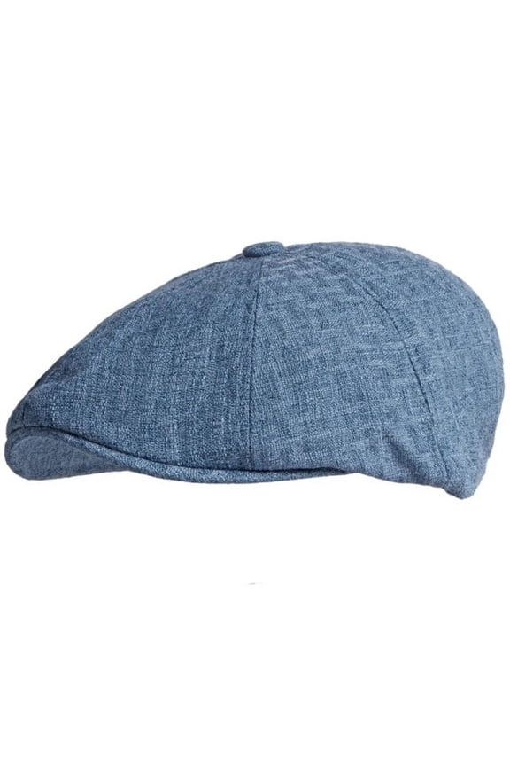 Berets Flat Cap Men Women Cotton Linen Ivy Octagonal Newsboy Cap Spring Summer Breathable Beret Hat Male Female Beret Cap