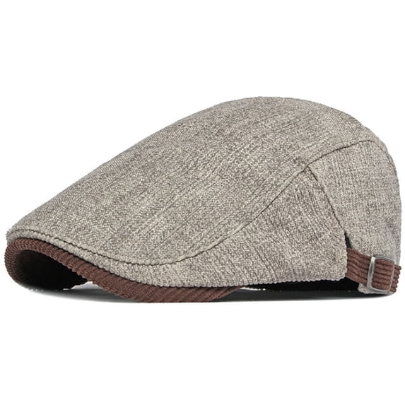 SikaFu Berets New Autumn Winter Cap Hats for Men Women Vintage Thick Warm Ivy Newsboy Flat Cap Artist Painter Hat Male Beret Cap