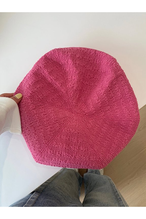Berets Show Small Face In Spring And Summer New Big Headed Weiwang Red Versatile Painter Hat Trend