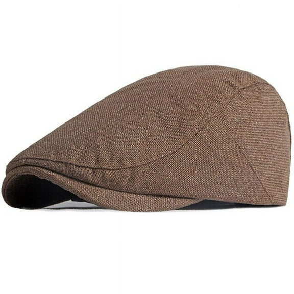 SikaFu Berets Spring Summer Caps for Men Women Cotton Linen Ivy Newsboy Flat Cap Artist Painter Beret Hat Male Female Beret Cap