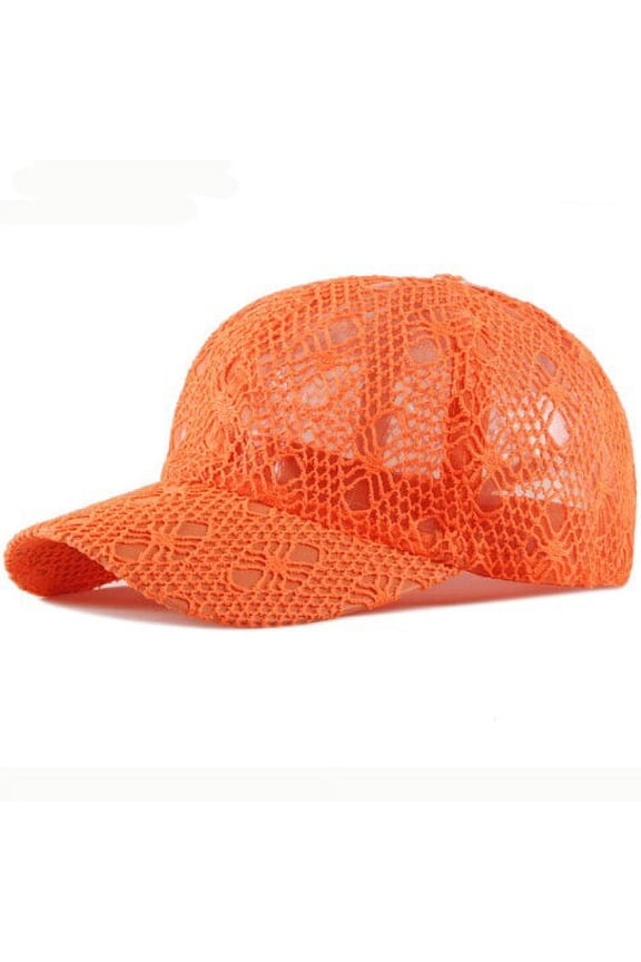 Breathable Summer Caps for Women Dad Hats Solid Lace Baseball Cap Ladies Casual Sun Hat Korea Style Panels Baseball Hat