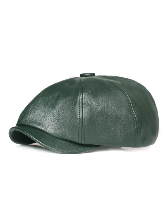 Breda Hat Female Autumn And Winter Leather Peak Cap