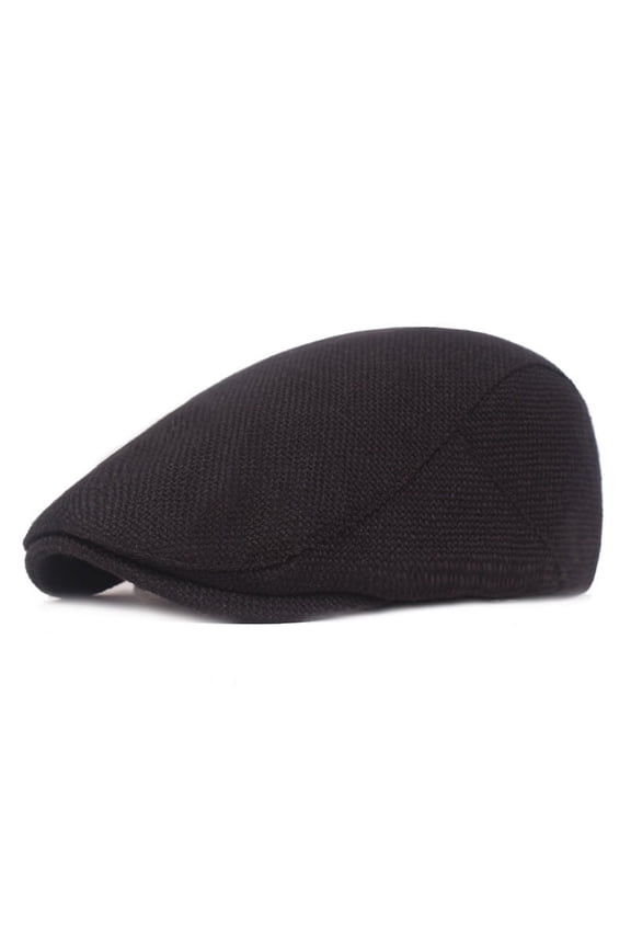 Cotton, Linen Duck Tongue Hat Mu Monochrome Simplicity Berets Fashion Casual Youth Forward Hat Shading Sunscreen Hats