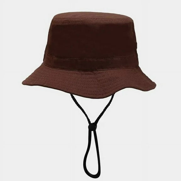 SikaFu Cotton Solid Color Bucket Hat Fashion Joker Outdoor Travel Sun Cap For Men And Women 170