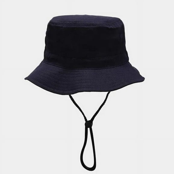 SikaFu Cotton Solid Color Bucket Hat Fashion Joker Outdoor Travel Sun Cap For Men And Women 170