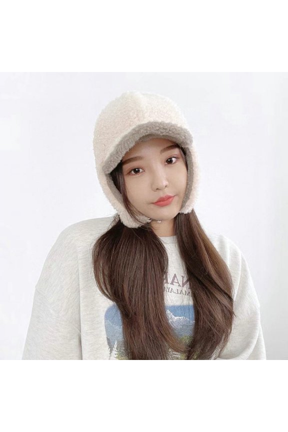 Cycling Ear Protection, Windproof Lei Feng Hat, Trendy Pilot Hat For Men And Women In Winter, Korean Version Instagram Thick And Warm Skiing Hat