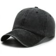 thumbnail image 1 of SikaFu Duck Tongue Hat Men's American Retro Distressed Washed Cowboy Baseball Hat Solid Color Wide Brim Versatile Casual Women's Hat, 1 of 8