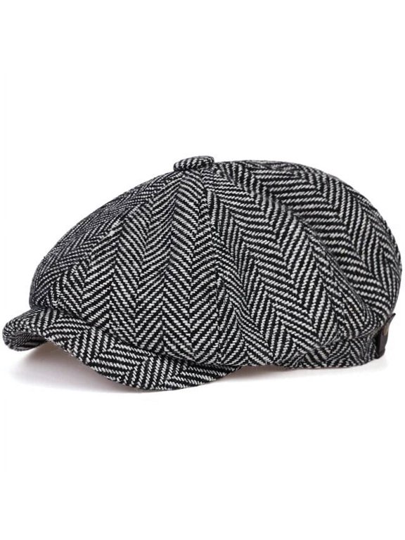 Fashion Wool Newsboy Caps Mens Herringbone Flat Caps Women Men British Painters Hats Soft Autumn Winter Caps Hats casquette