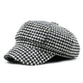 thumbnail image 1 of SikaFu Fashionable Birds Ms. Ms. Ms. Autumn And Winter Warm Battles Muslie Hat Retro Octagonous Casual Beret., 1 of 7
