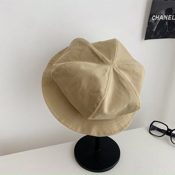 SikaFu Hat Female Korean Edition Face Mother Fisherman Hat Japanese Big Head Big Bed Bale Hat Niche Shadow Basin Autumn And Winter