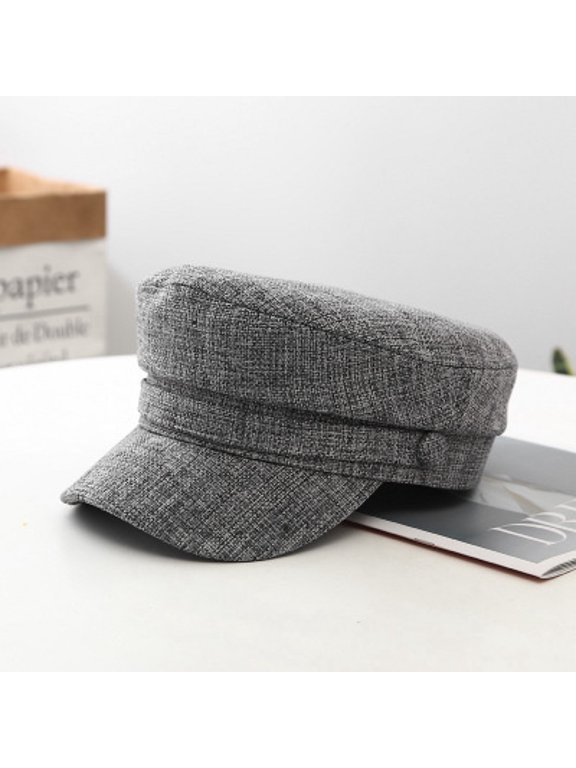 Hat Girl Spring And Summer Net Red Beret Hat Navy Hat Autumn And Winter Fashion Versatile Korean Casual Octagonal Retro Duck Tongue Hat