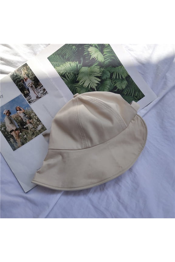 Hat, Internet Famous Fisherman Hat, Women's Korean Version, Versatile Japanese Adjustable Duckbill Hat, Sun Shading, Sun Protection, Soft Girl Round Top Basin Hat