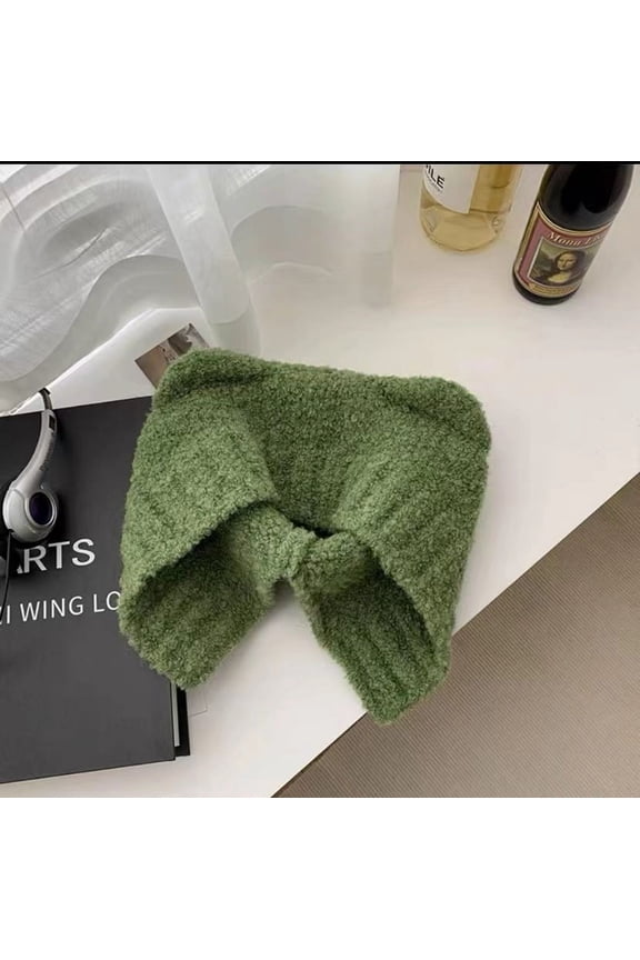 Hat Women's Autumn And Winter Japanese Warm Ear Protection Knitted Hat Korean Version Versatile Cute Face Show Little Bear Ear Hat