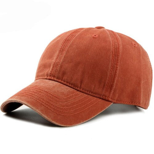 SikaFu Korea Style Vintage Solid Baseball Caps Men Women Plain Panels Dad Hats High Quality Classic Cotton Snapback Caps Hats