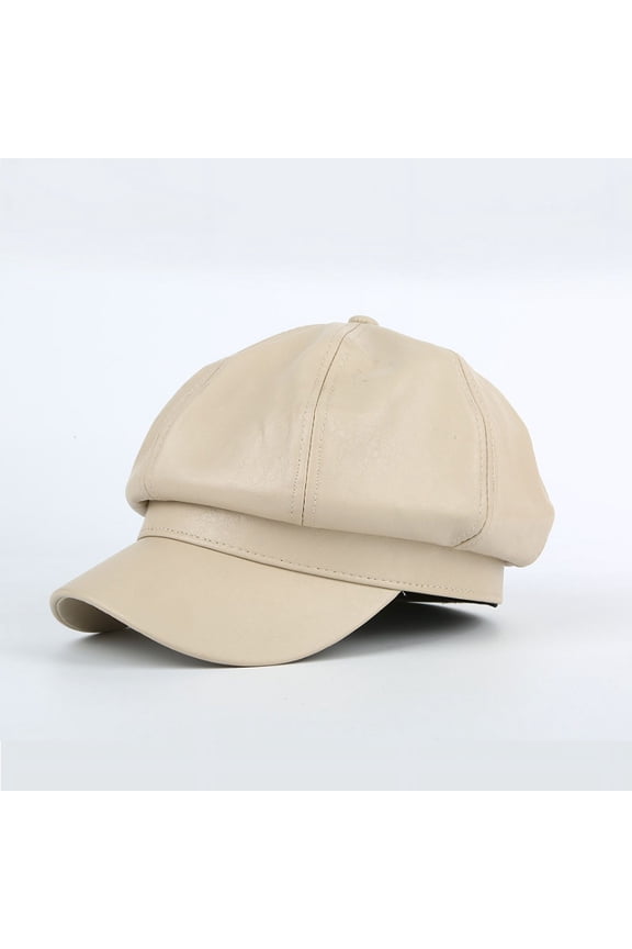 Korean Version Octagonal Hat, Fashionable Women's Hat, Autumn And Winter Bud Painter Hat, Street Style, Artistic And Retro Beret Hat