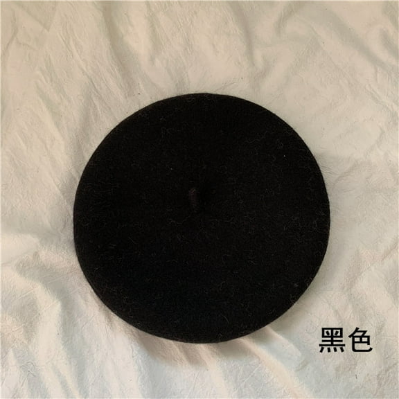 SikaFu Meet All Your Matching Candy Colored Wool Berets, Children's Versatile Autumn And Winter Artistic Japanese Style Painter Hat Trend