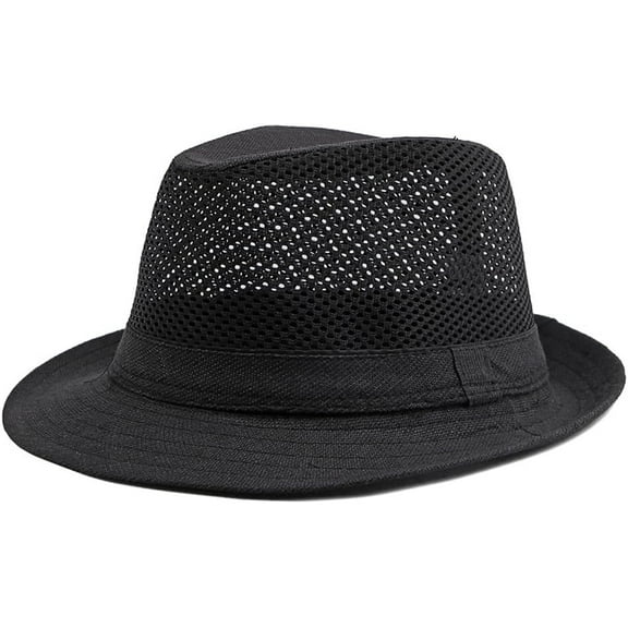 SikaFu Men Casual Mesh Bucket Hat Travel Outdoor Fishing Summer Cap