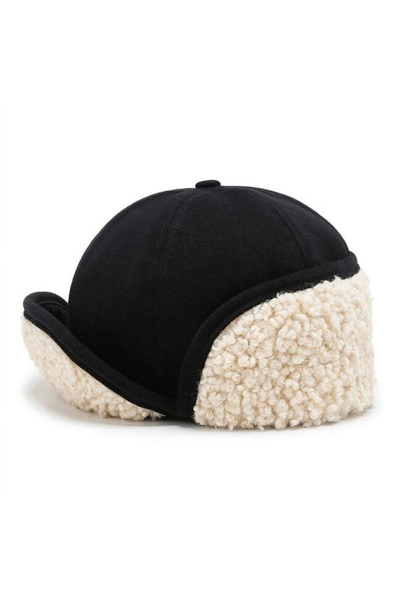 New Fashion Autumn Winter Hat Men Women Berber Fleece Earflap Cap Thick Warm Russian Hat Male Female Winter Bomber Hat