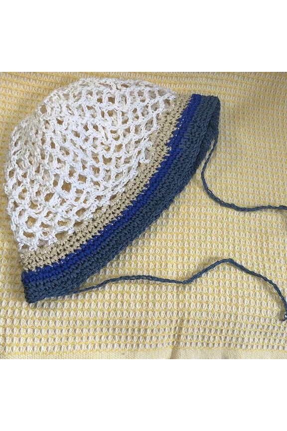 New Hand-woven Hollow Straw Fisherman Hat Female Summer Travel Cute Outdoor Beach Shade Fisherman Cap Dome Bob Gorras