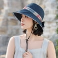 thumbnail image 1 of SikaFu New Hat Girls Summer Traveling Small Sunscreen Hat Outdoor Face Face Fighting Fashion Vientiane Fisherman Hat, 1 of 9