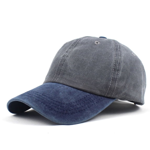 SikaFu New Hat Water Washing Cotton Baseball Hat Explosion Color -Colored Peaked Hats Men's Outdoor Sports Cap