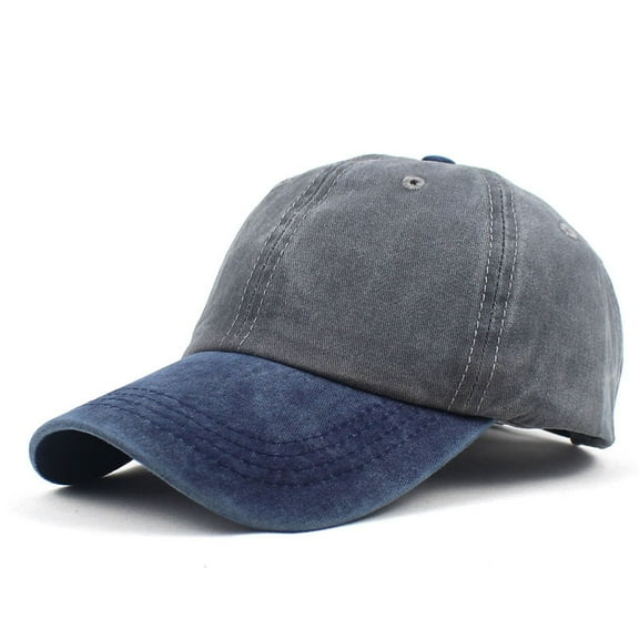 SikaFu New Hat Water Washing Cotton Baseball Hat Explosion Color -Colored Peaked Hats Men's Outdoor Sports Cap