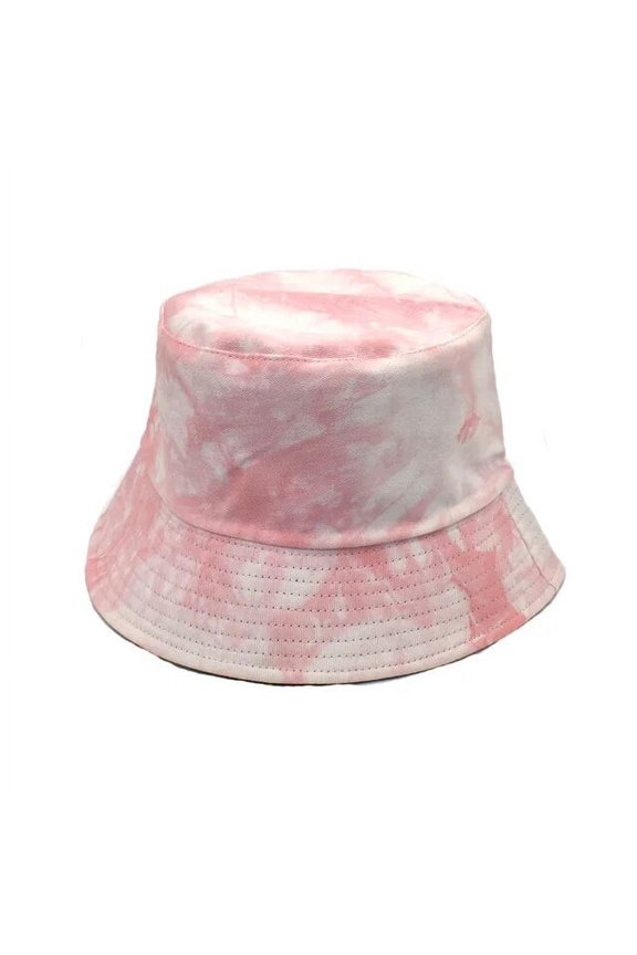 New Tie-dye Bucket Hat Spring and Summer Women Double-sided Basin Hats Hip-hop Trend Travel Men Sunshade Panama Bob Cap