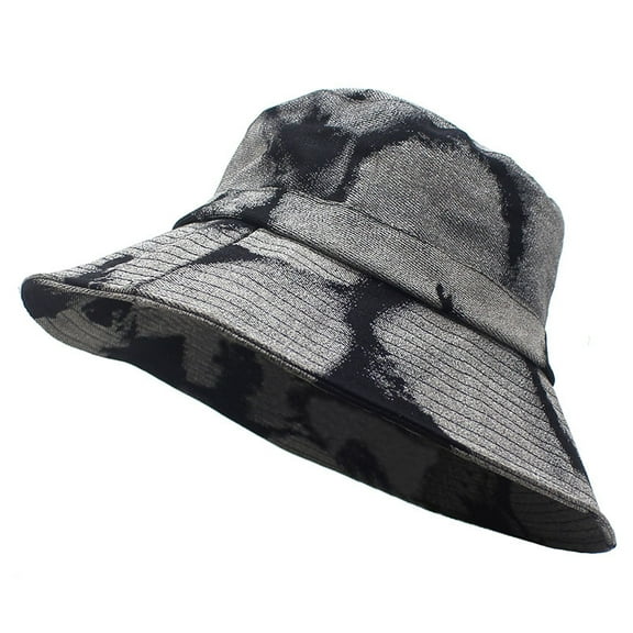 SikaFu Printing And Dyeing Fashion Fisherman Hats Can Fold The Pot Hats For Summer Outdoor Vacation Travel Sun Hats And Sun Hat