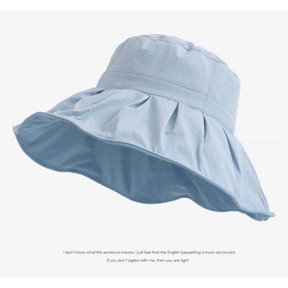 SikaFu Professional Colorful Gum Anti -Ultraviolet Shading Hat Can Be Foldable Windproof