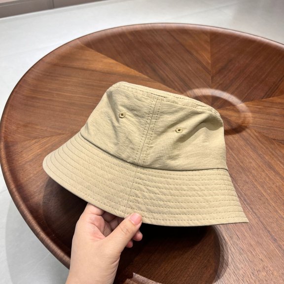 SikaFu Solid Color Minimalist Bucket Hat For Women, Japanese Style New Summer Breathable Sunshade Fisherman Hat, Thin And Versatile Sunscreen Basin Hat Trend