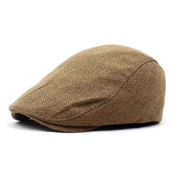 SikaFu Spring And Autumn Men's Cotton Cotton Hat Cross -Overseas Trade Hat Mushi Hat Retro Beret Moving Gats Old Hat