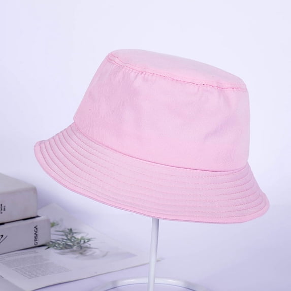 SikaFu Spring And Autumn Sunscreen Hat Korean Edition Light Plate Solid Color Fisherman Hat Classic Leisure Fashion Outdoor Sunshade Advertising Pot Hat Female