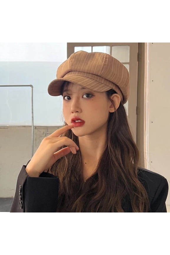 Spring Autumn Women Hat New Fashion Octagonal Newsboy Cap Female Vintage Beret Hat Ladies Retro Berets for Women