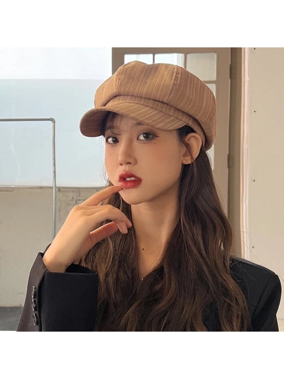 Spring Autumn Women Hat New Fashion Octagonal Newsboy Cap Female Vintage Beret Hat Ladies Retro Berets for Women