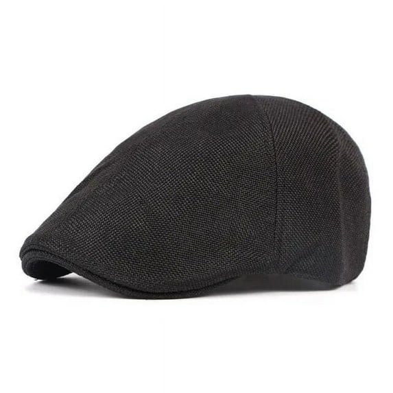SikaFu Spring Summer Solid Color Mesh Newsboy Caps Men Flat Peaked Cap Women Painter Beret Hats 17