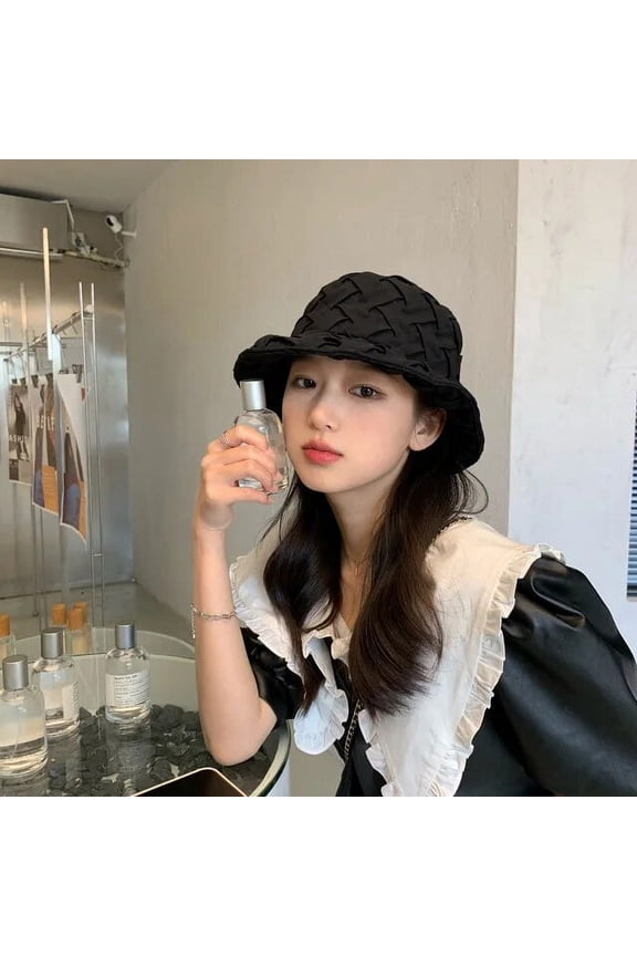 Spring and Summer Women Bucket Hat New Sweet and Cute Chiffon Fairy Fisherman Cap Wild Shade Panama Women's Gorras