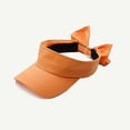 thumbnail image 1 of SikaFu Summer Sun Hats Women Fashion Girl Golf Hat Ribbon Bow Beach Hat Casual Empty Top Panama Grid Hat Bone Feminino Harajuku Gorros, 1 of 6