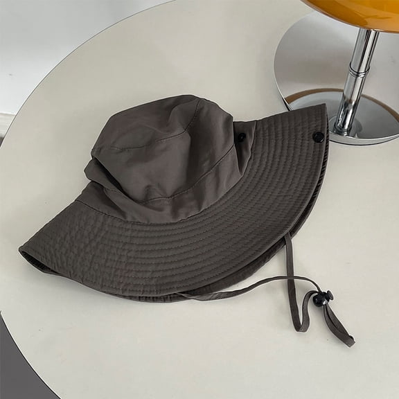 SikaFu Sunshade Hat For Summer Girls, UV Resistant Fisherman Hat For Women, Fashionable Outdoor Sun Protection, Windproof Rope, Wholesale Of Sun Hats