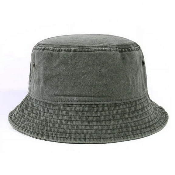 SikaFu The new cowboy fisherman hat washed vintage fabric basin hat sunshade hat for leisure outdoor sports