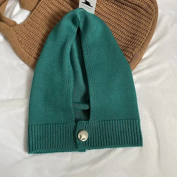 SikaFu Thermal Windproof Metal Button Balaclava Cold Weather Warm Hat Helmet Liner Full Face Caps Men Women Gorra Hombre