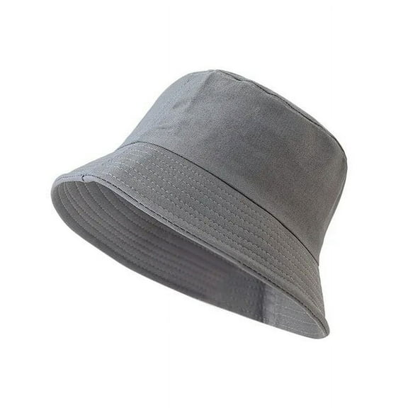 SikaFu Unisex Cotton UV Sunbonnet Outdoor Hip Hop Fisherman Hat Men Summer Travel Beach Sun boonie Hat Foldable Sun Hat Bucket Cap