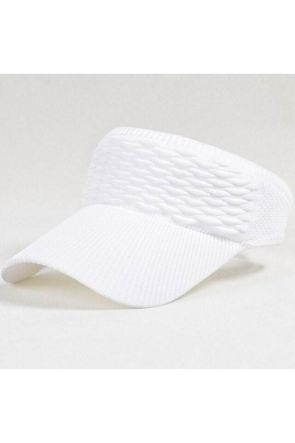 Visor Cap Men Women Spring Summer Sun Protect Sun Visor Hat Breathable Outdoor Anti-UV Running Cap Solid Plain Beach Hat