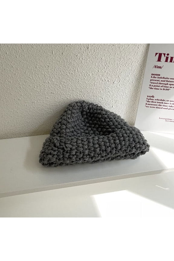 Winter Hat Skullies Beanies Hats Winter Beanies For Men Women Coarse Knit Pineapple Pattern Wool Caps Gorras Bonnet Knitted Hat